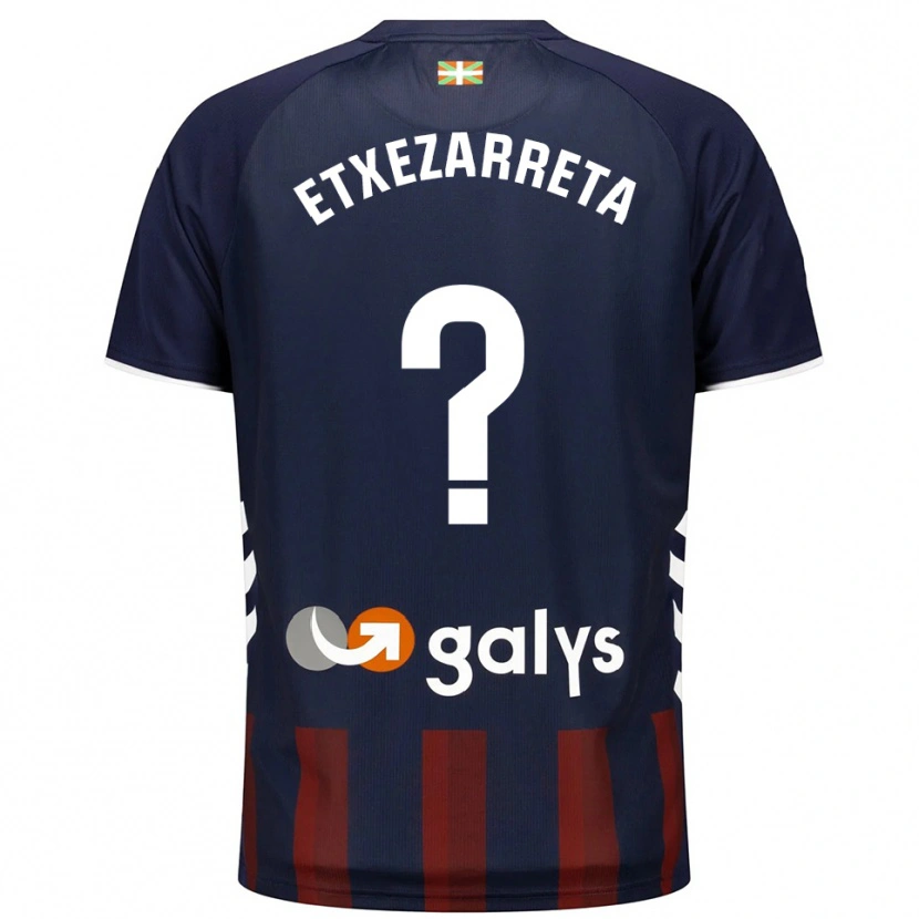 Danxen Herren Ane Etxezarreta Ayerbe #0 Marine Rot Heimtrikot Trikot 2025/26 T-Shirt
