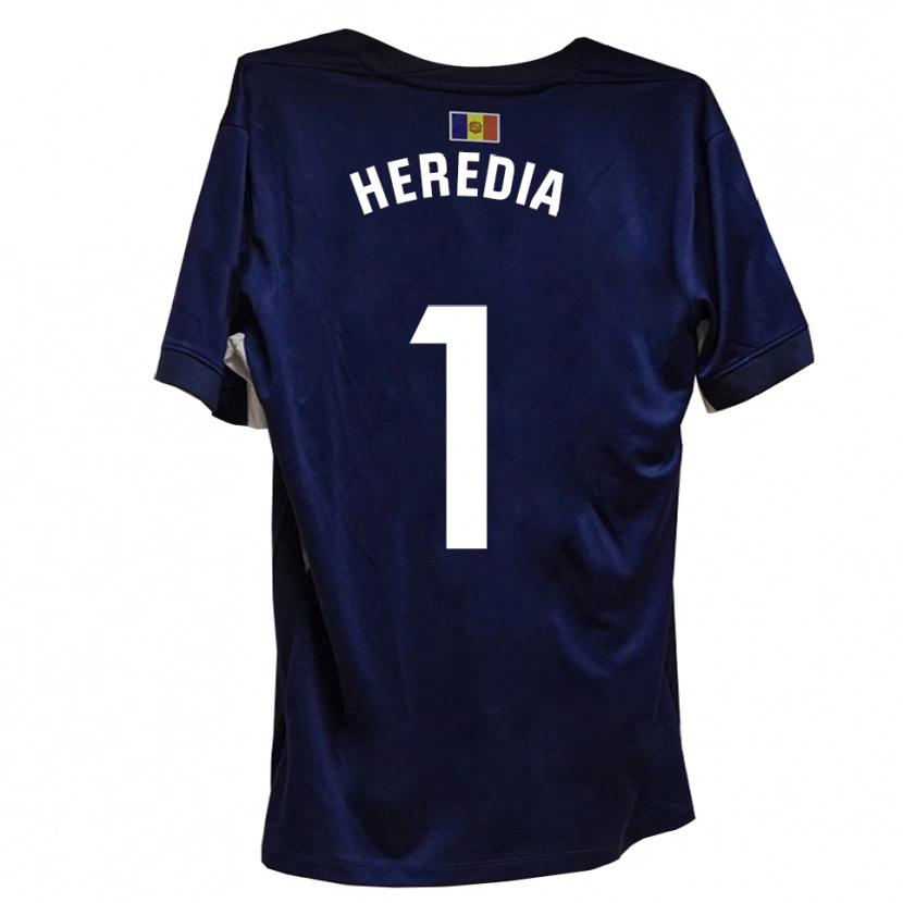 Danxen Herren Alex Heredia #1 Marineblau Weiß Heimtrikot Trikot 2025/26 T-Shirt