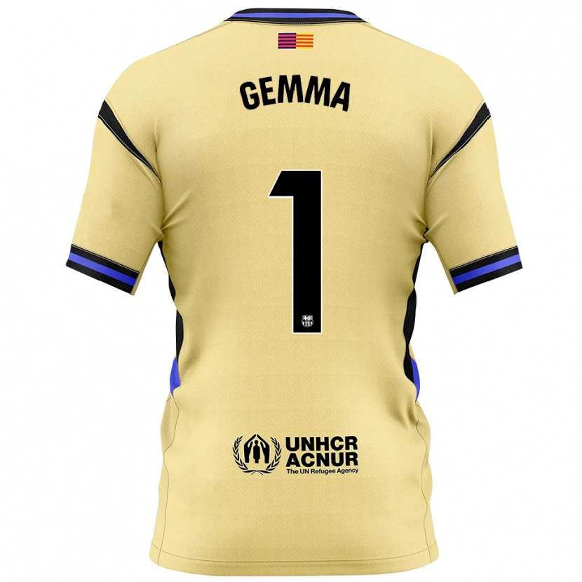 Danxen Herren Gemma Font #1 Gelb Schwarz Auswärtstrikot Trikot 2025/26 T-Shirt