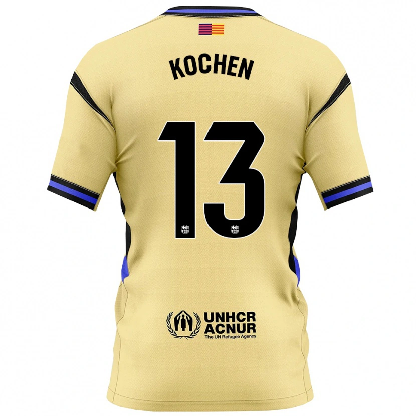 Danxen Herren Diego Kochen #13 Gelb Schwarz Auswärtstrikot Trikot 2025/26 T-Shirt