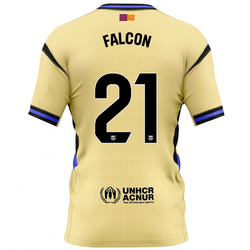 Danxen Herren Andrea Falcon #21 Gelb Schwarz Auswärtstrikot Trikot 2025/26 T-Shirt
