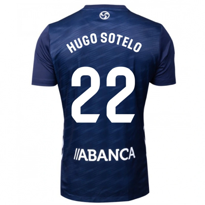 Danxen Herren Hugo Sotelo #22 Marine Weiß Auswärtstrikot Trikot 2025/26 T-Shirt