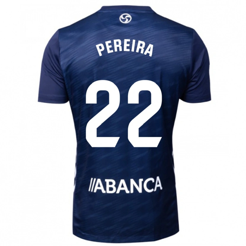 Danxen Herren Noe Pereira #22 Marine Weiß Auswärtstrikot Trikot 2025/26 T-Shirt