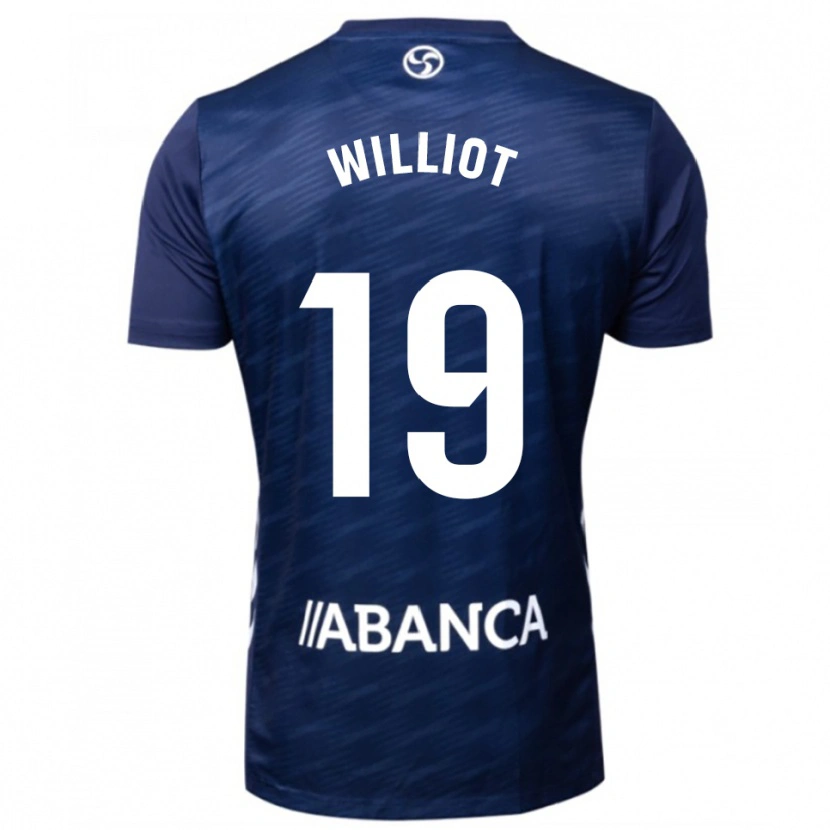 Danxen Herren Williot Swedberg #19 Marine Weiß Auswärtstrikot Trikot 2025/26 T-Shirt