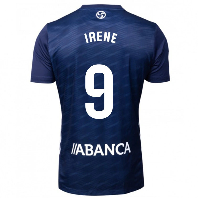 Danxen Herren Irene Fernández #9 Marine Weiß Auswärtstrikot Trikot 2025/26 T-Shirt