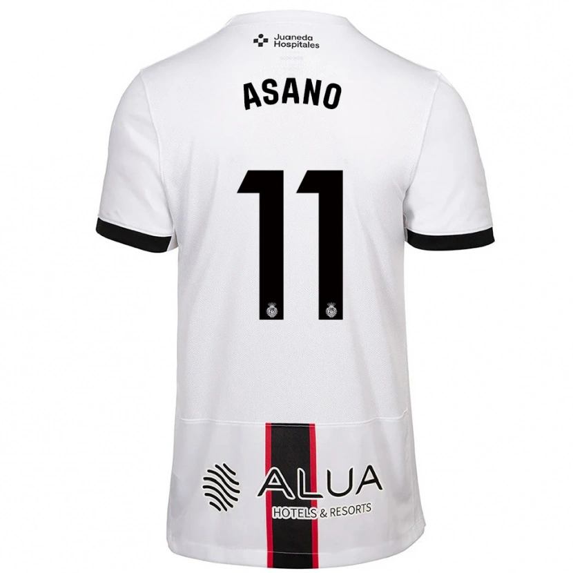 Danxen Herren Takuma Asano #11 Weiß Schwarz Auswärtstrikot Trikot 2025/26 T-Shirt