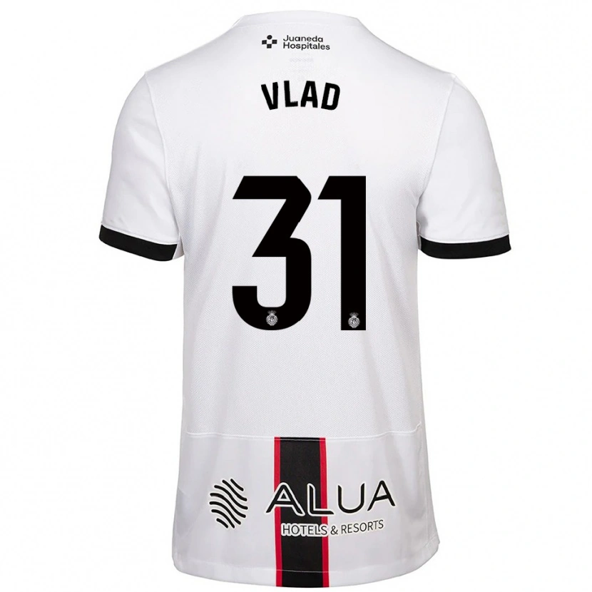 Danxen Herren Rares Vlad #31 Weiß Schwarz Auswärtstrikot Trikot 2025/26 T-Shirt
