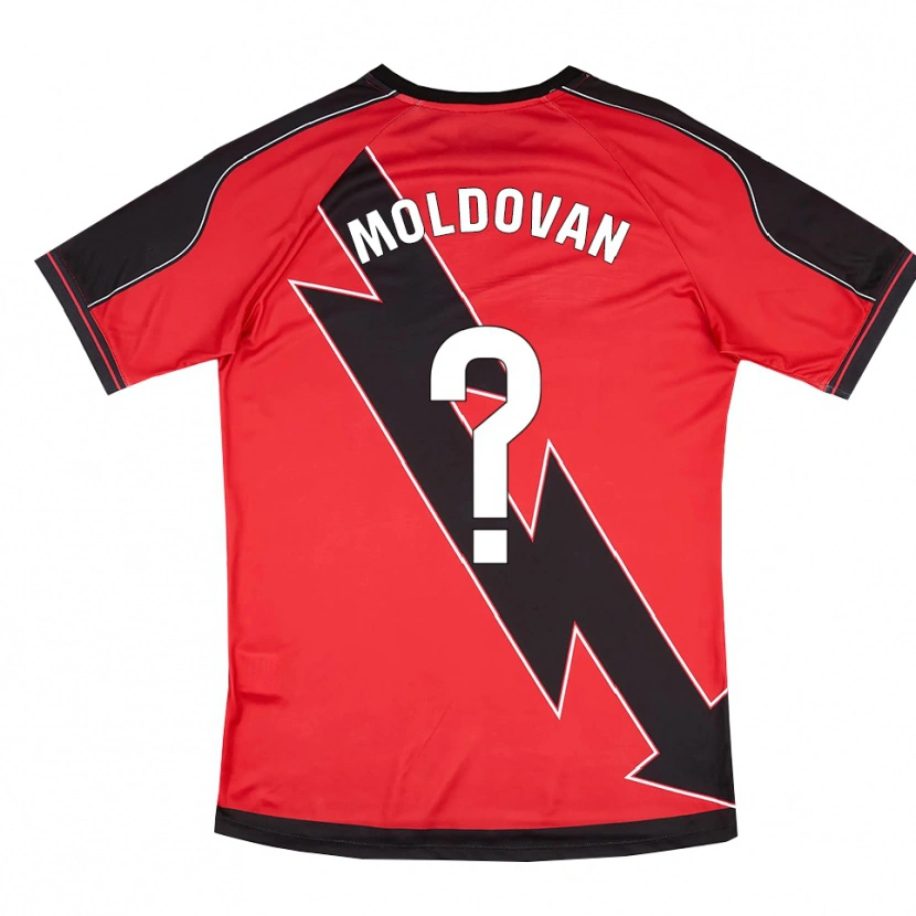 Danxen Herren Daniel Moldovan #0 Rot Schwarz Auswärtstrikot Trikot 2025/26 T-Shirt