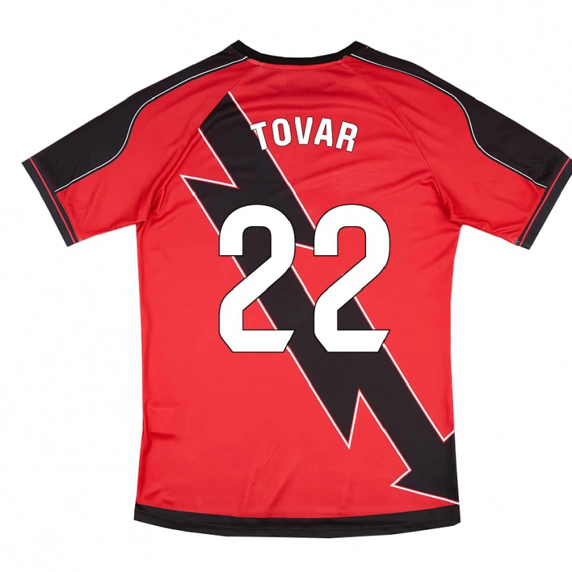 Danxen Herren Andrea Fernanda Tovar #22 Rot Schwarz Auswärtstrikot Trikot 2025/26 T-Shirt