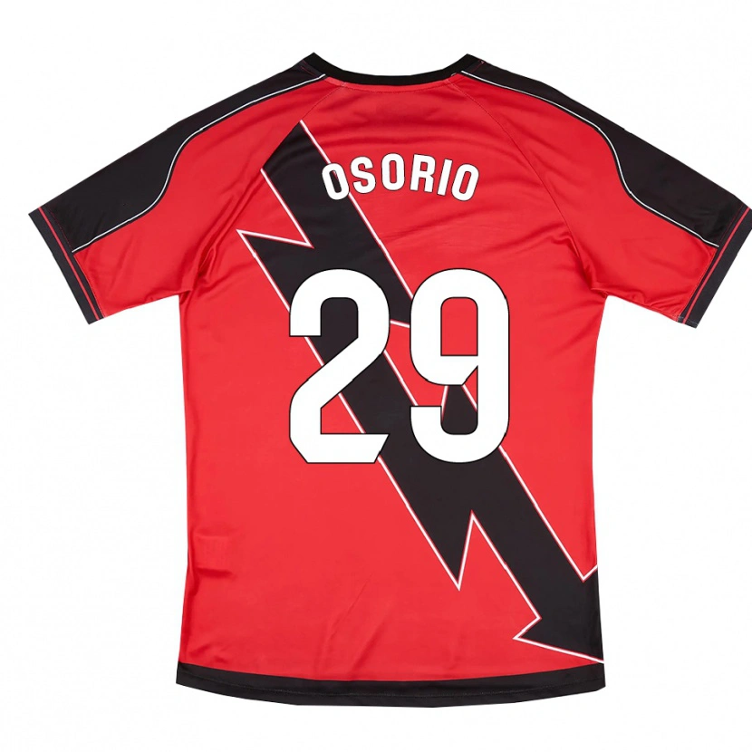 Danxen Herren Irene Osorio Bosqued #29 Rot Schwarz Auswärtstrikot Trikot 2025/26 T-Shirt