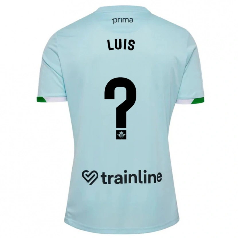 Danxen Herren Jorge Luis #0 Himmelblau Grün Auswärtstrikot Trikot 2025/26 T-Shirt