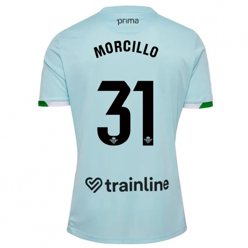 Danxen Herren Ana Morcillo #31 Himmelblau Grün Auswärtstrikot Trikot 2025/26 T-Shirt