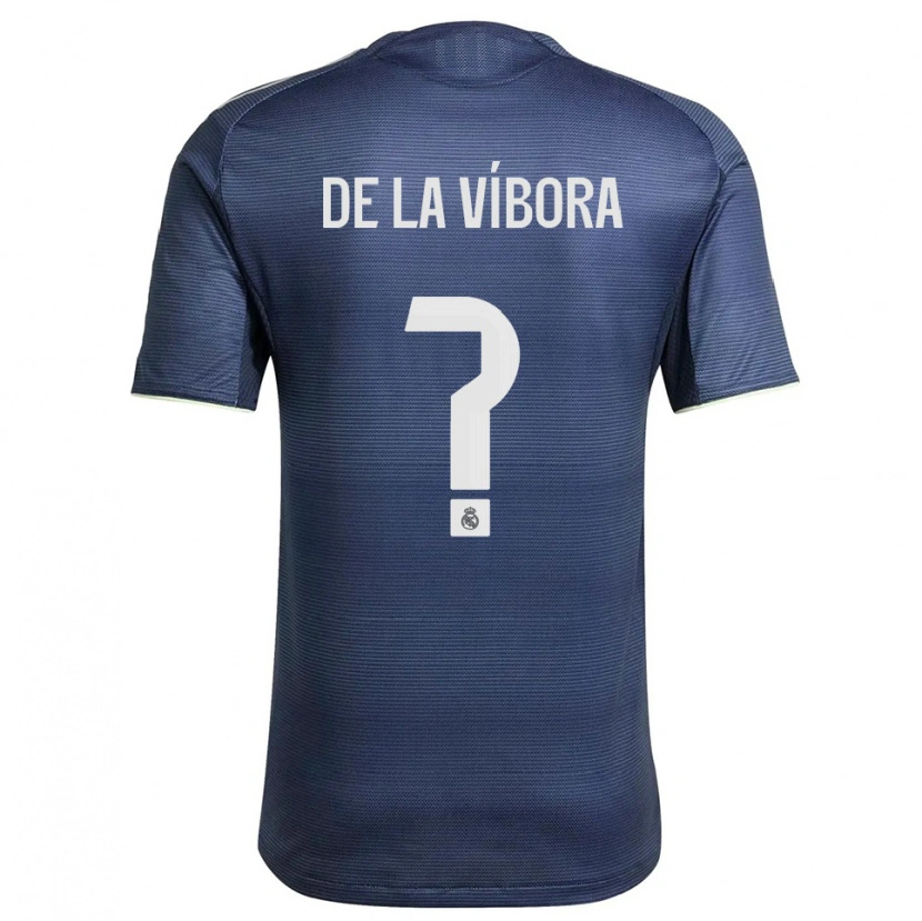 Danxen Herren David De La Víbora #0 Marine Silber Auswärtstrikot Trikot 2025/26 T-Shirt