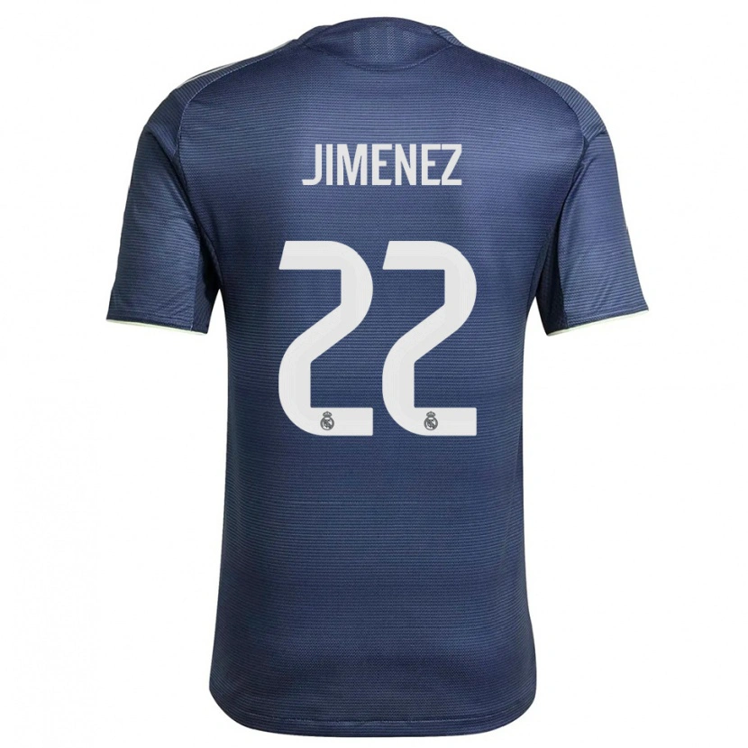 Danxen Herren David Jiménez #22 Marine Silber Auswärtstrikot Trikot 2025/26 T-Shirt