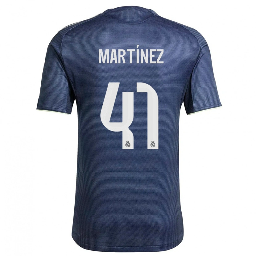 Danxen Herren Joan Martínez #41 Marine Silber Auswärtstrikot Trikot 2025/26 T-Shirt