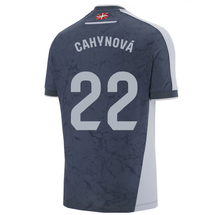 Danxen Herren Klára Cahynová #22 Dunkelblau Weiß Auswärtstrikot Trikot 2025/26 T-Shirt