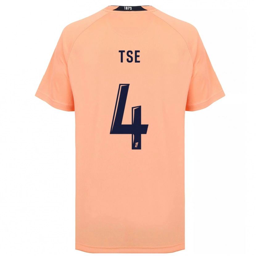 Danxen Herren Élisabeth Tsé #4 Orange Marineblau Auswärtstrikot Trikot 2025/26 T-Shirt