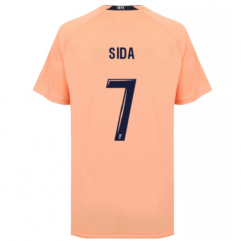 Danxen Herren Benoît Sida #7 Orange Marineblau Auswärtstrikot Trikot 2025/26 T-Shirt