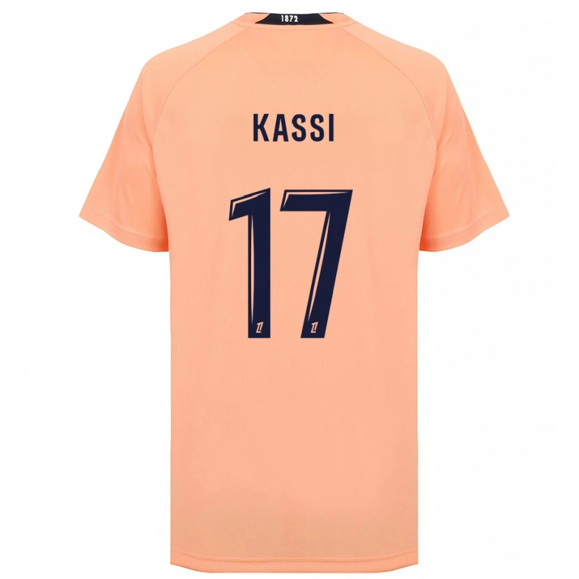 Danxen Herren Sarah Kassi #17 Orange Marineblau Auswärtstrikot Trikot 2025/26 T-Shirt