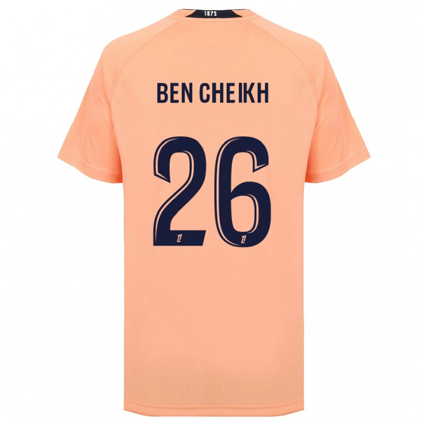Danxen Herren Ayman Ben Cheikh #26 Orange Marineblau Auswärtstrikot Trikot 2025/26 T-Shirt