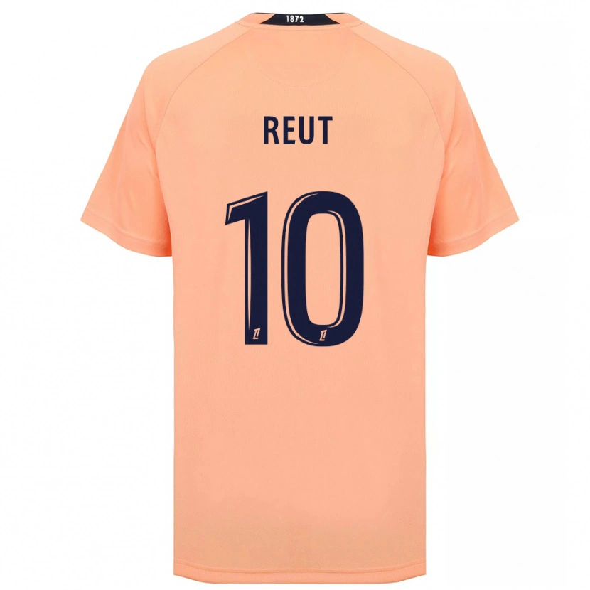 Danxen Herren Nicolas Reut #10 Orange Marineblau Auswärtstrikot Trikot 2025/26 T-Shirt