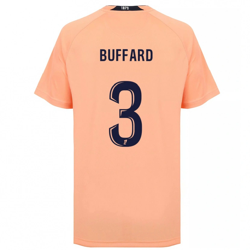 Danxen Herren Matthieu Buffard #3 Orange Marineblau Auswärtstrikot Trikot 2025/26 T-Shirt