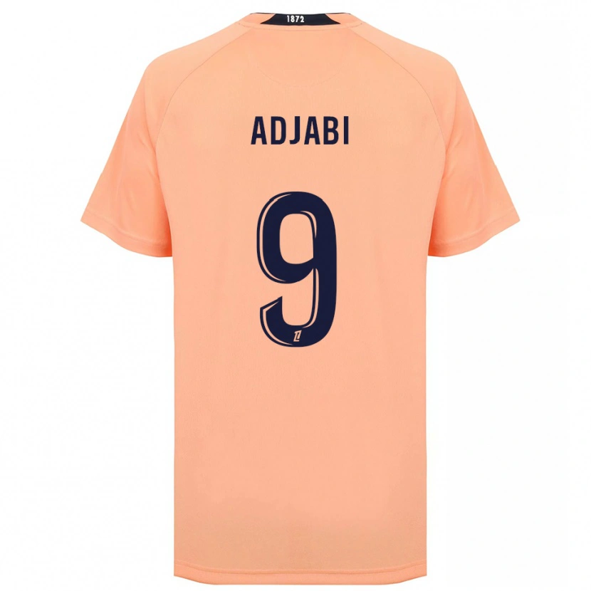 Danxen Herren Ikram Adjabi #9 Orange Marineblau Auswärtstrikot Trikot 2025/26 T-Shirt