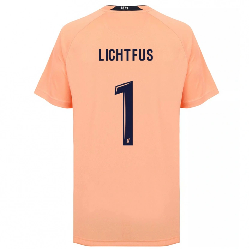 Danxen Herren Lisa Lichtfus #1 Orange Marineblau Auswärtstrikot Trikot 2025/26 T-Shirt