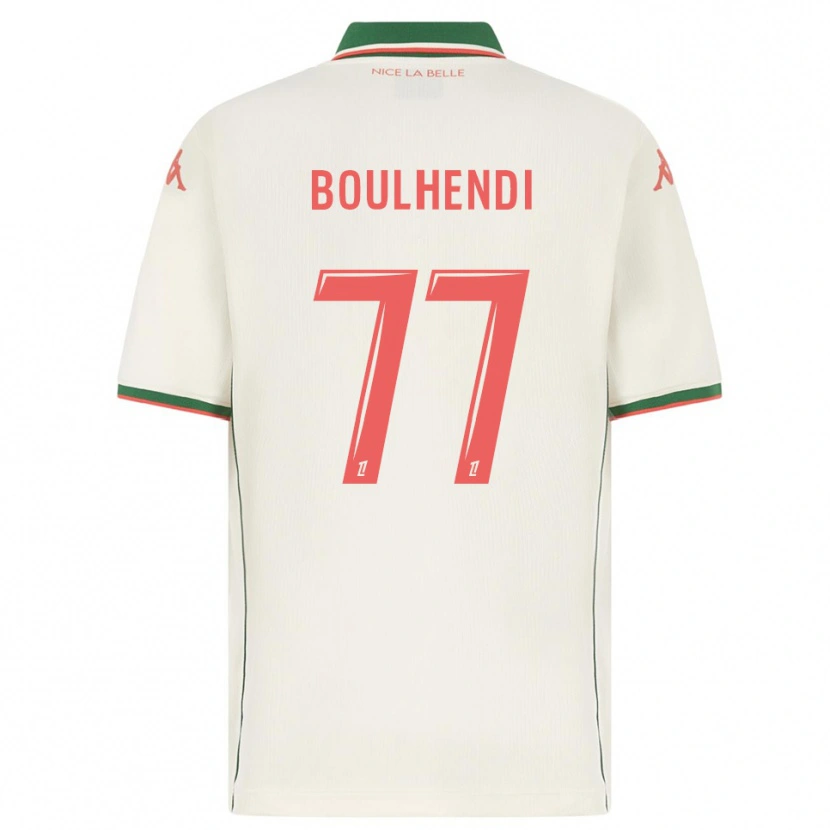 Danxen Herren Teddy Boulhendi #77 Weiß Grün Auswärtstrikot Trikot 2025/26 T-Shirt