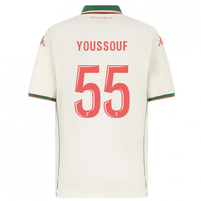 Danxen Herren Youssouf Ndayishimiye #55 Weiß Grün Auswärtstrikot Trikot 2025/26 T-Shirt