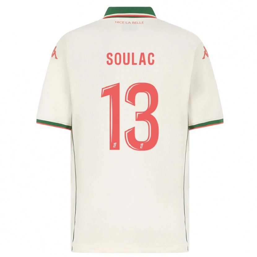 Danxen Herren Anastasia Soulac #13 Weiß Grün Auswärtstrikot Trikot 2025/26 T-Shirt