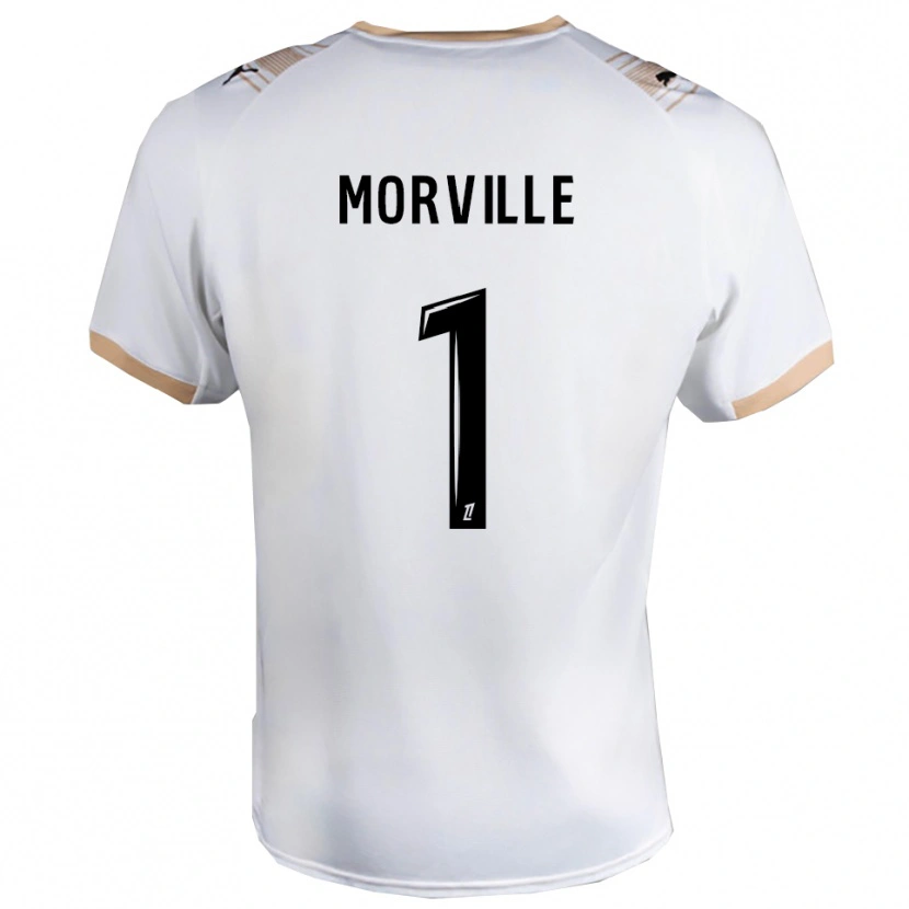 Danxen Herren Matisse Morville #1 Weiß Schwarz Auswärtstrikot Trikot 2025/26 T-Shirt