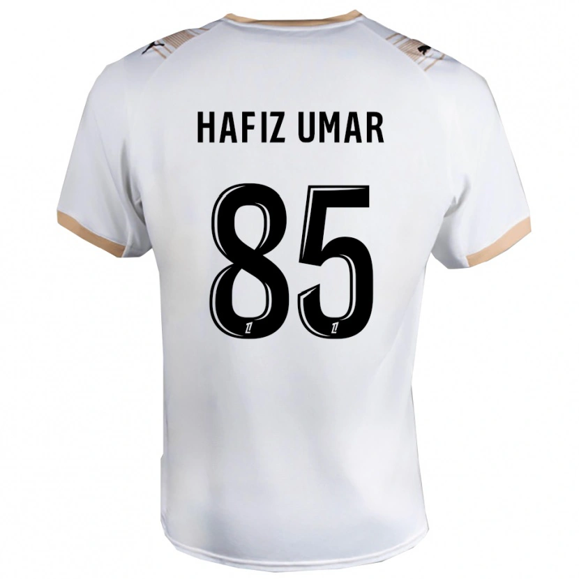 Danxen Herren Ibrahim Hafiz Umar #85 Weiß Schwarz Auswärtstrikot Trikot 2025/26 T-Shirt