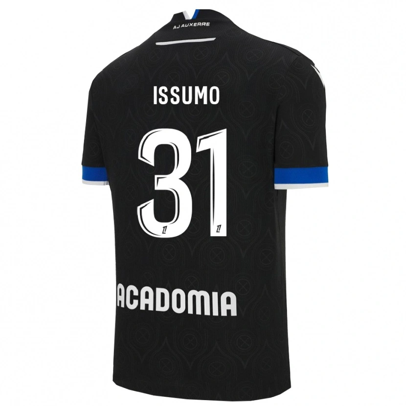 Danxen Herren Aaron Issumo #31 Schwarz Weiß Auswärtstrikot Trikot 2025/26 T-Shirt