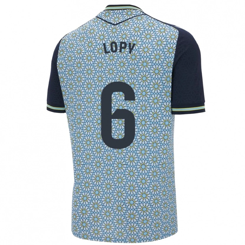Danxen Herren Dion Lopy #6 Blau Marine Auswärtstrikot Trikot 2025/26 T-Shirt