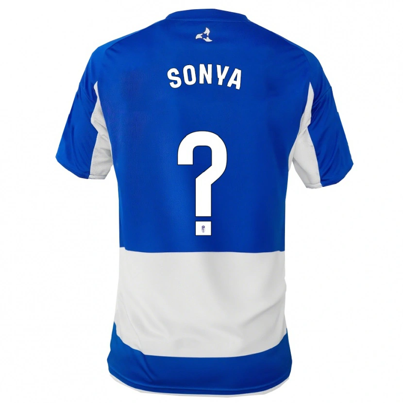 Danxen Herren Sonya Camila Keefe Navarro #0 Blau Weiß Auswärtstrikot Trikot 2025/26 T-Shirt