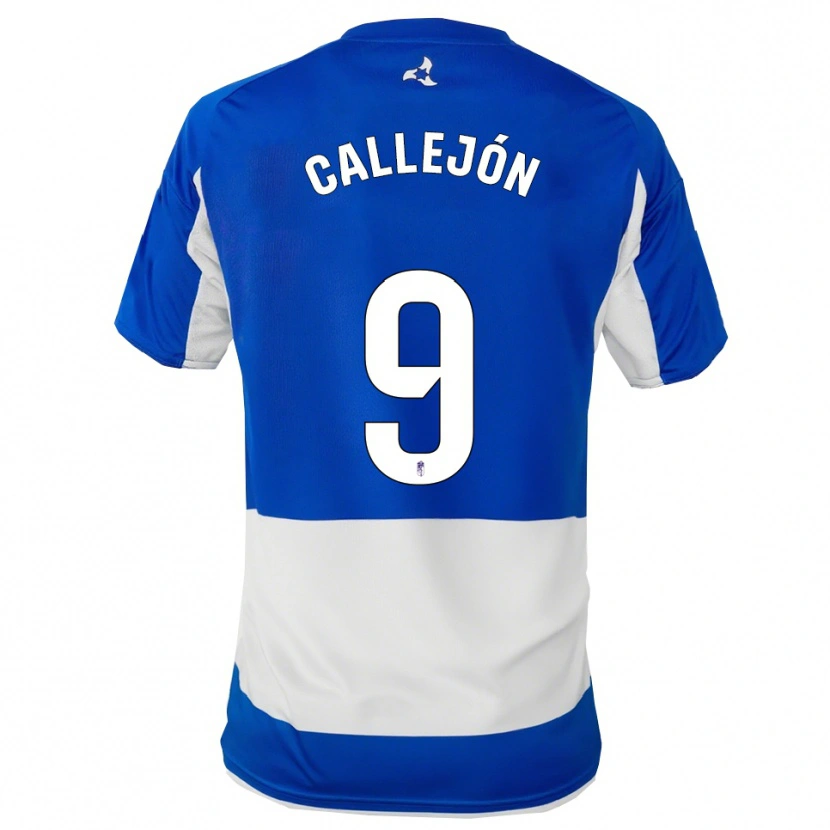 Danxen Herren Jose Callejon #9 Blau Weiß Auswärtstrikot Trikot 2025/26 T-Shirt