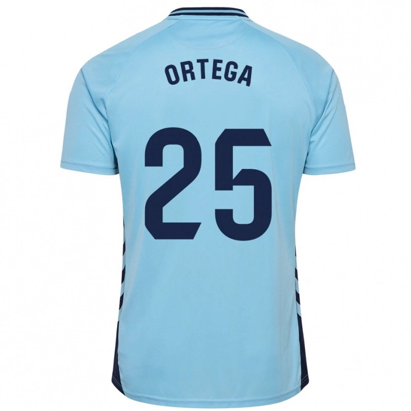 Danxen Herren Edián Ortega #25 Himmelblau Auswärtstrikot Trikot 2025/26 T-Shirt