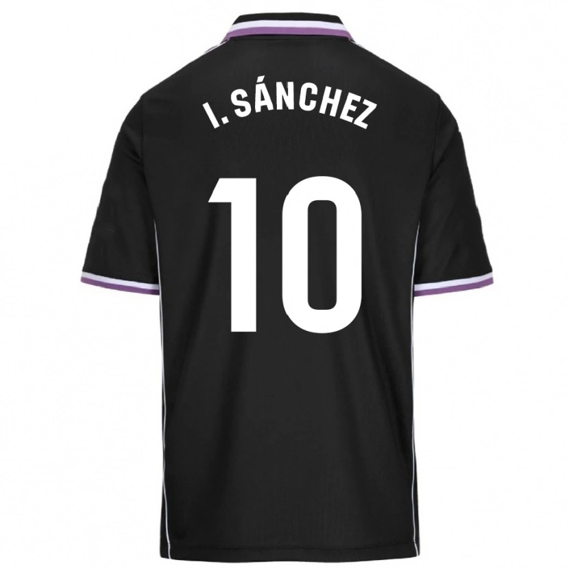 Danxen Herren Iván Sánchez #10 Lila Schwarz Auswärtstrikot Trikot 2025/26 T-Shirt