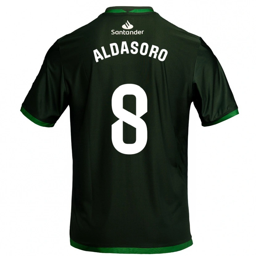 Danxen Herren Aritz Aldasoro #8 Dunkelgrün Auswärtstrikot Trikot 2025/26 T-Shirt