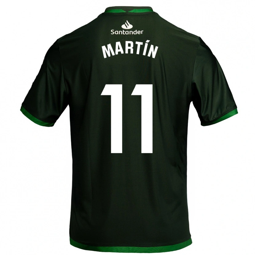 Danxen Herren Andrés Martín #11 Dunkelgrün Auswärtstrikot Trikot 2025/26 T-Shirt