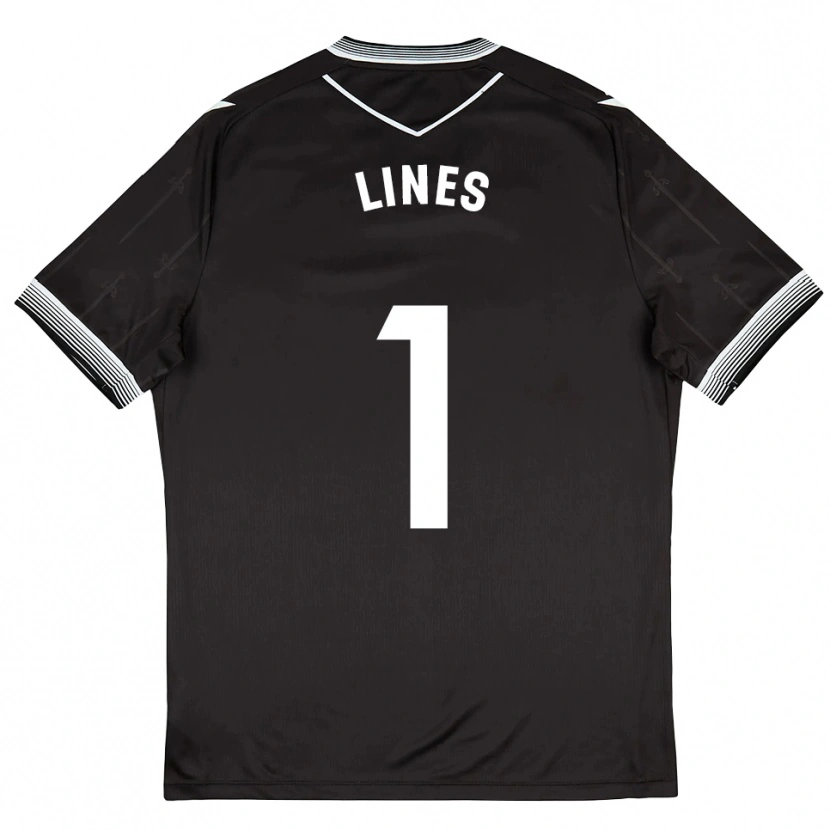 Danxen Herren Laura Inés Aguilar #1 Schwarz Weiß Auswärtstrikot Trikot 2025/26 T-Shirt