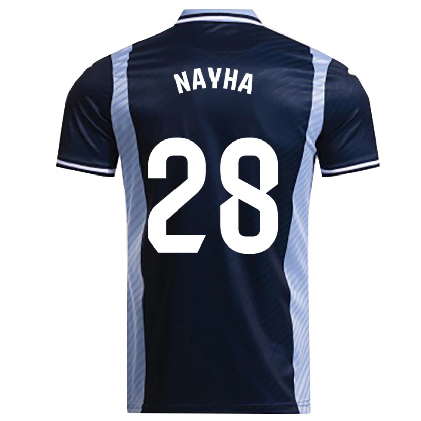 Danxen Herren Nayha Torrejón Moreno #28 Marine Himmelblau Auswärtstrikot Trikot 2025/26 T-Shirt