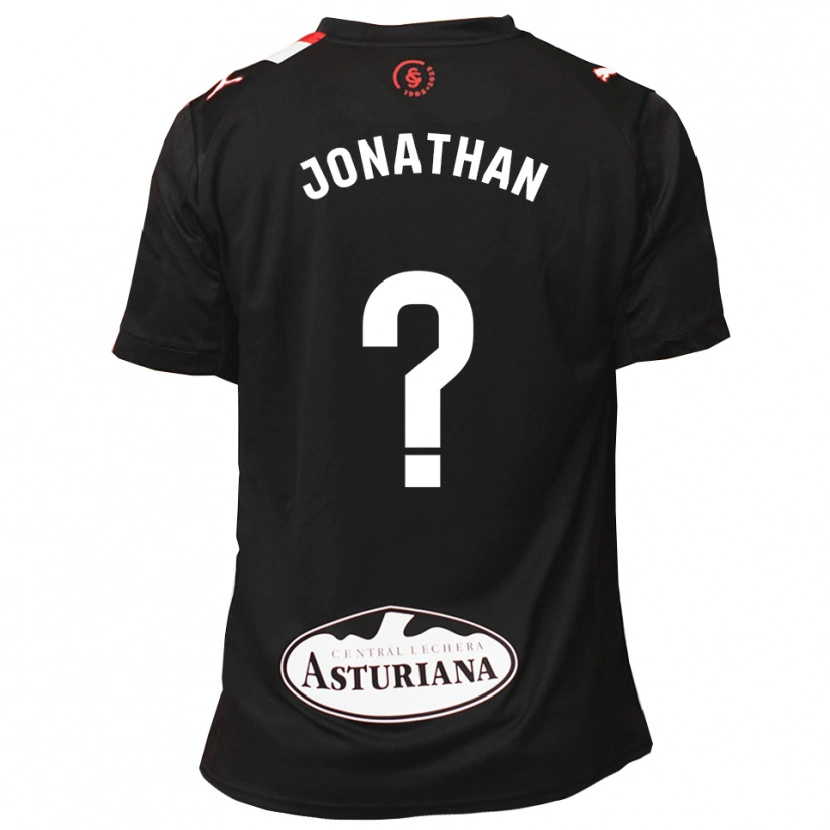 Danxen Herren Jonathan Sánchez #0 Schwarz Weiß Auswärtstrikot Trikot 2025/26 T-Shirt