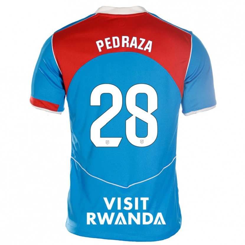 Danxen Herren Alfredo Pedraza #28 Blau Weiß Ausweichtrikot Trikot 2025/26 T-Shirt