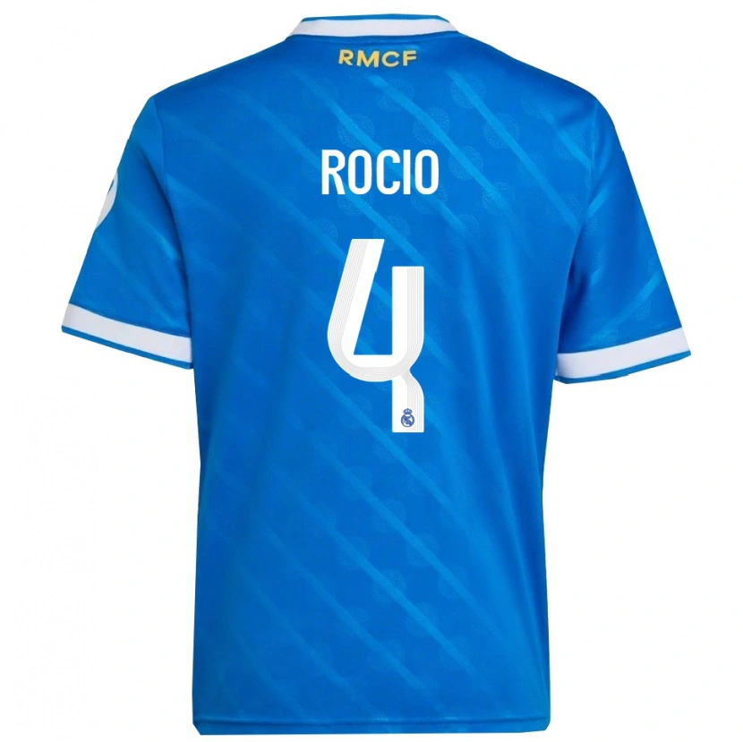 Danxen Herren Rocio Galvez #4 Blau Weiß Ausweichtrikot Trikot 2025/26 T-Shirt