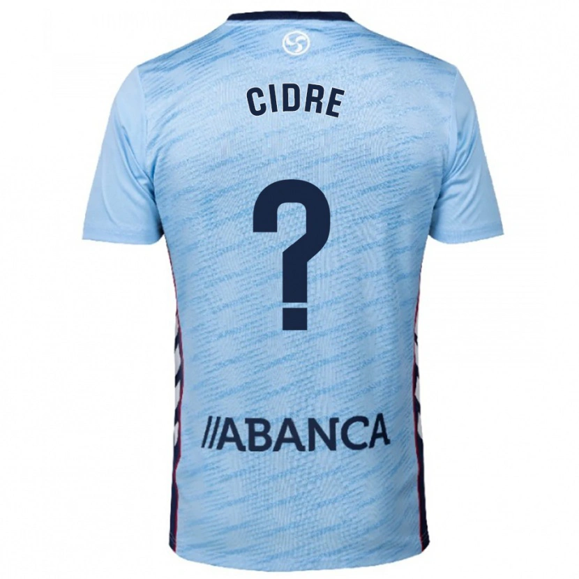 Danxen Damen Xavier Cidre #0 Himmelblau Rot Heimtrikot Trikot 2025/26 T-Shirt