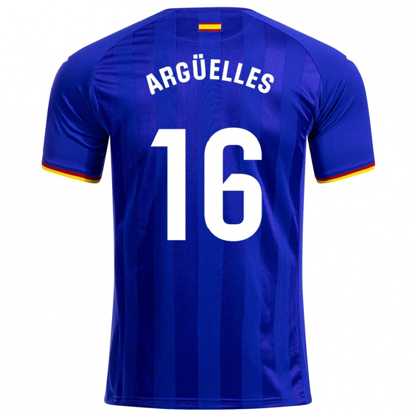 Danxen Damen David Argüelles #16 Blau Rot Gelb Heimtrikot Trikot 2025/26 T-Shirt