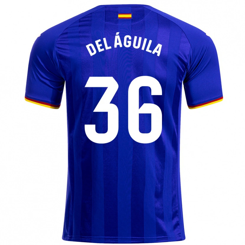 Danxen Damen Ángel Del Águila #36 Blau Rot Gelb Heimtrikot Trikot 2025/26 T-Shirt