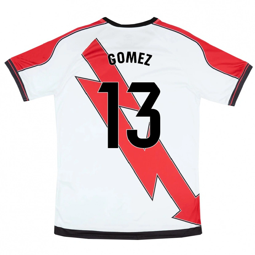 Danxen Damen Yohana Gómez #13 Weiß Rot Heimtrikot Trikot 2025/26 T-Shirt